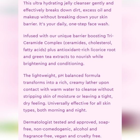 ⚪ $3 ADD ON ⚪ BYOMA CREAMY JELLY CLEANSER - Picture 3 of 8